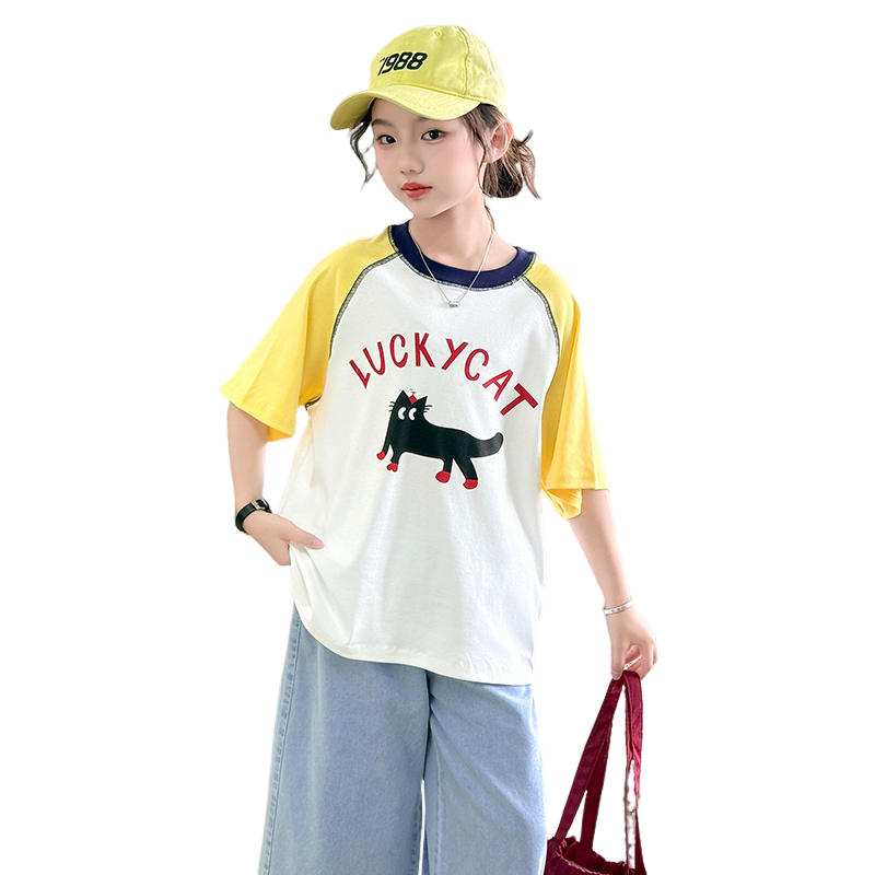Lanza Lanza Kids T Shirts Crew Neck Moderate