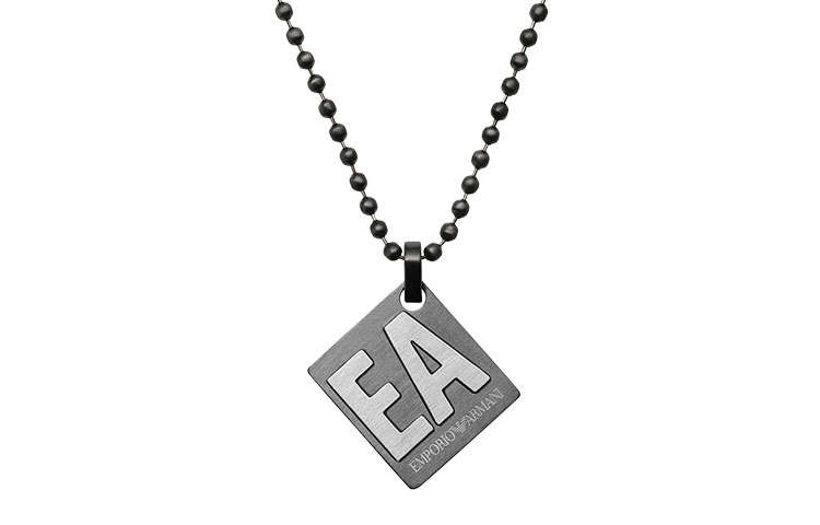 EMPORIO ARMANI Stainless Steel Necklaces Men's
