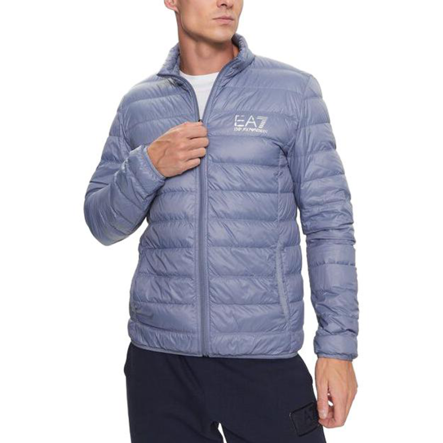 EMPORIO ARMANI Jackets & Coats Men's Blue Gray