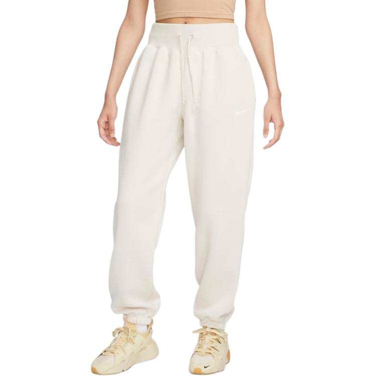 Nike Nike Women's Phoenix Fleece High Waisted Oversized Sweatpants Light Orewood Brown/Sail
