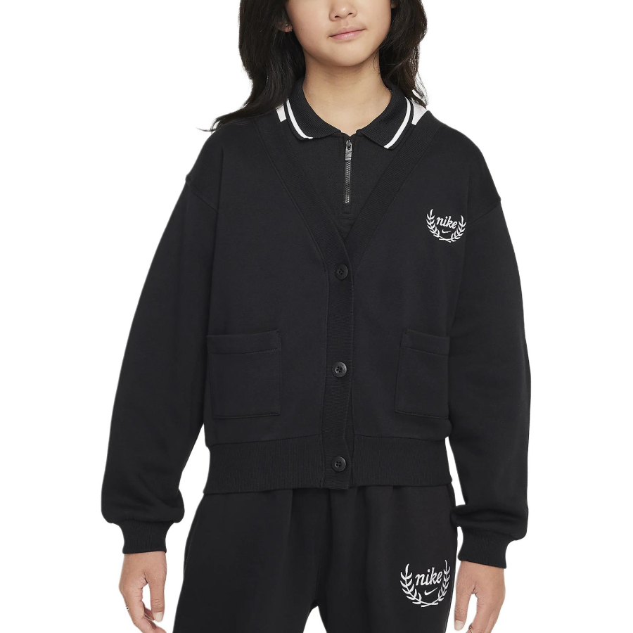 Nike Nike Sweater Sportswear Club Black/White Teenagers