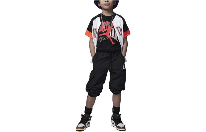Jordan Jordan Kids T Shirts Crew Neck Moderate