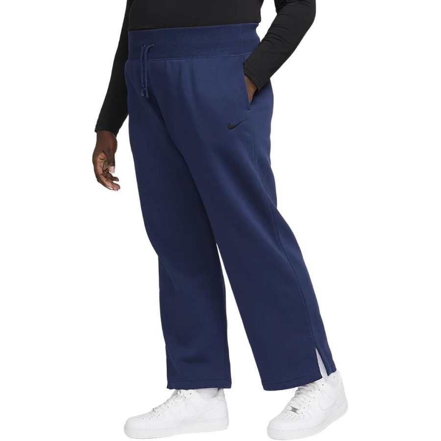 Nike Nike Sportswear Phoenix Fleece Sports Pants Women's Midnight Marine Blue
