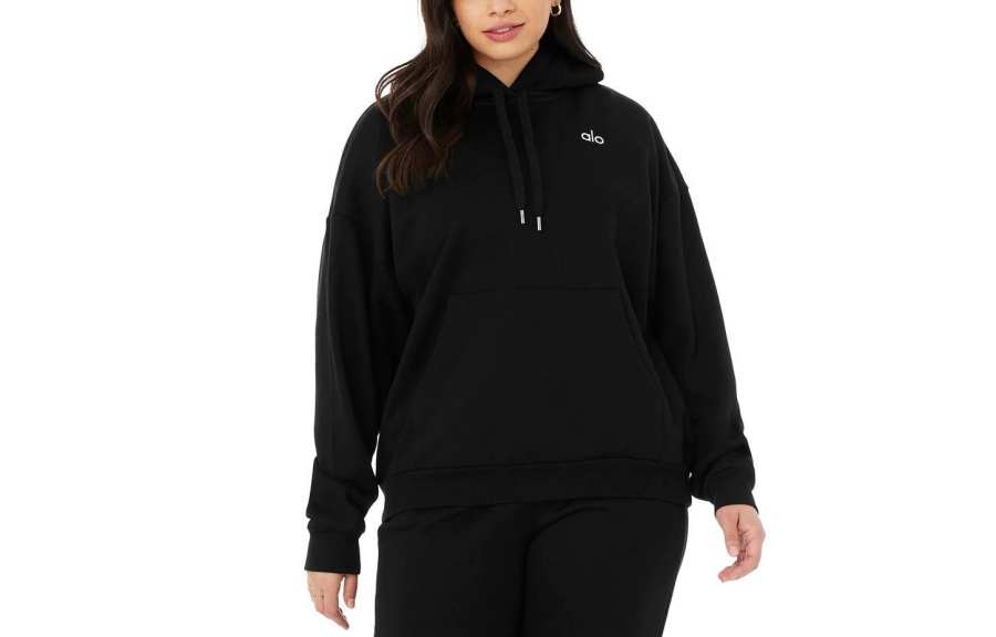 Alo Yoga Sweatshirts Women's Hooded Non Detachable Moderate Other
