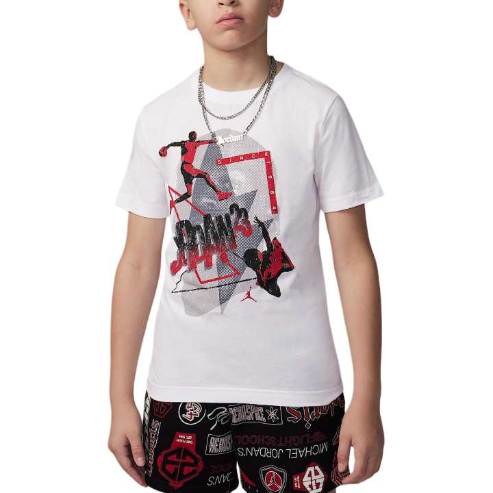 Jordan Jordan T Shirt 3Peat White Teenagers