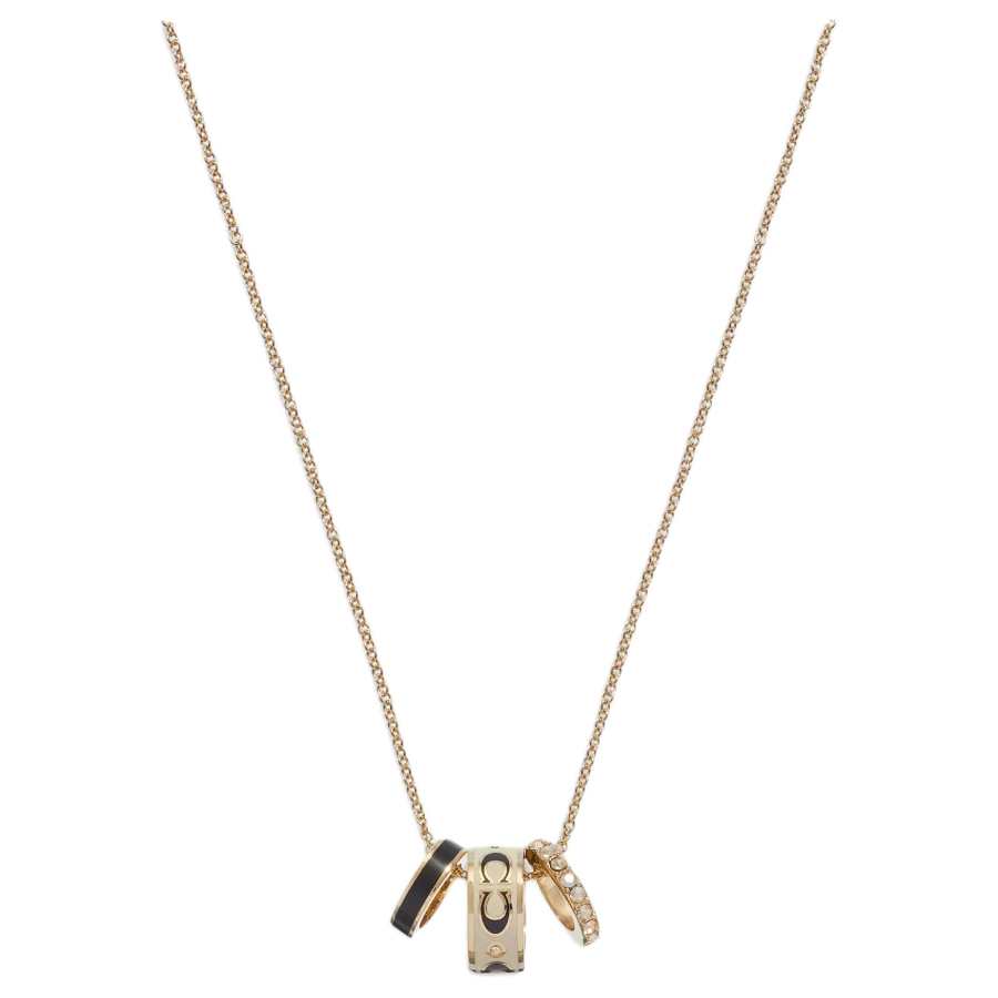COACH COACH Metal Necklaces Women's Gold