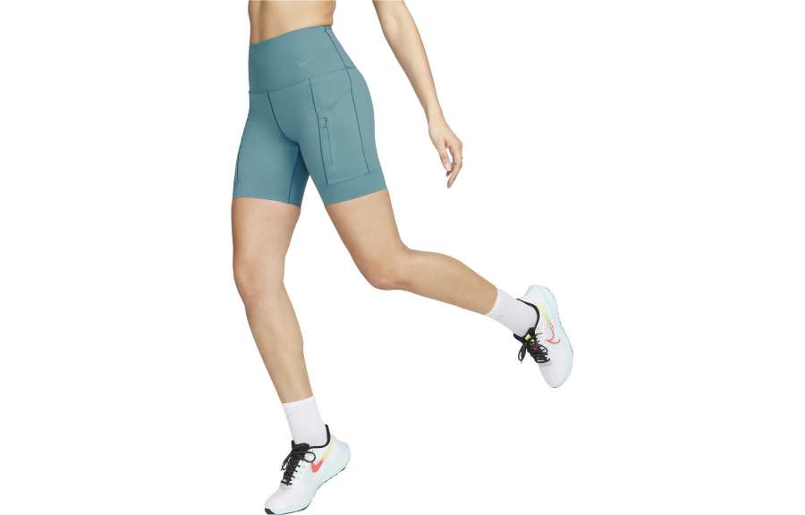 Nike Nike Sports Shorts Women's Aqua Green Moderate Tight Pants