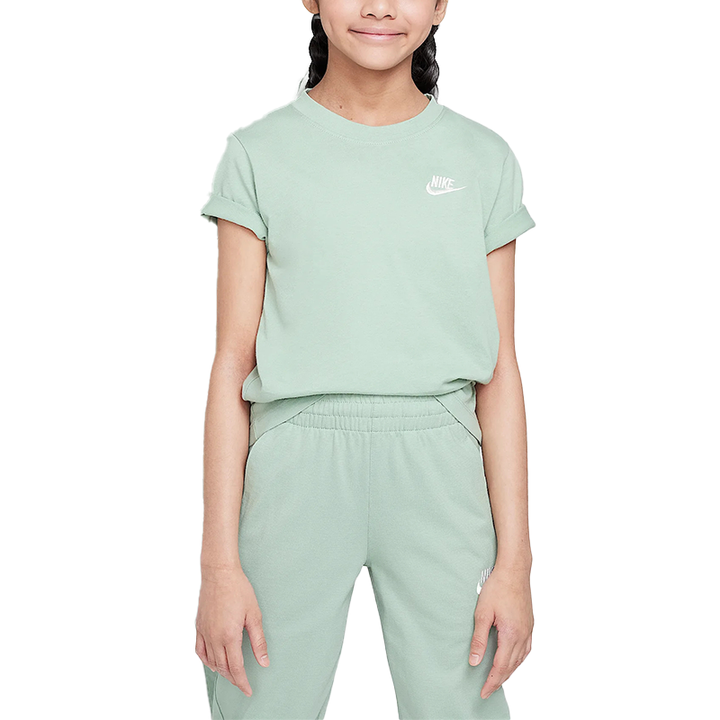 Nike Nike Sportswear T Shirt Green Teenagers