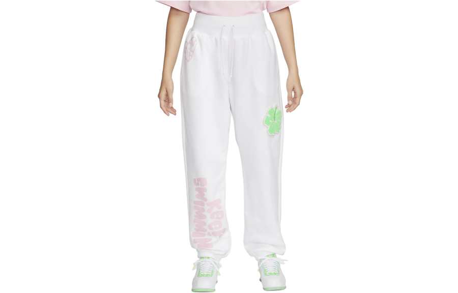 Nike Nike Sportswear Phoenix Fleece X Doernbecher Freestyle 'Sydney' Knitted Sweatpants Women's White