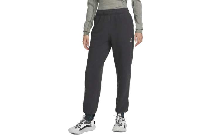Nike Nike Knitted Sweatpants Women's Anthracite Moderate Cuffed Pants
