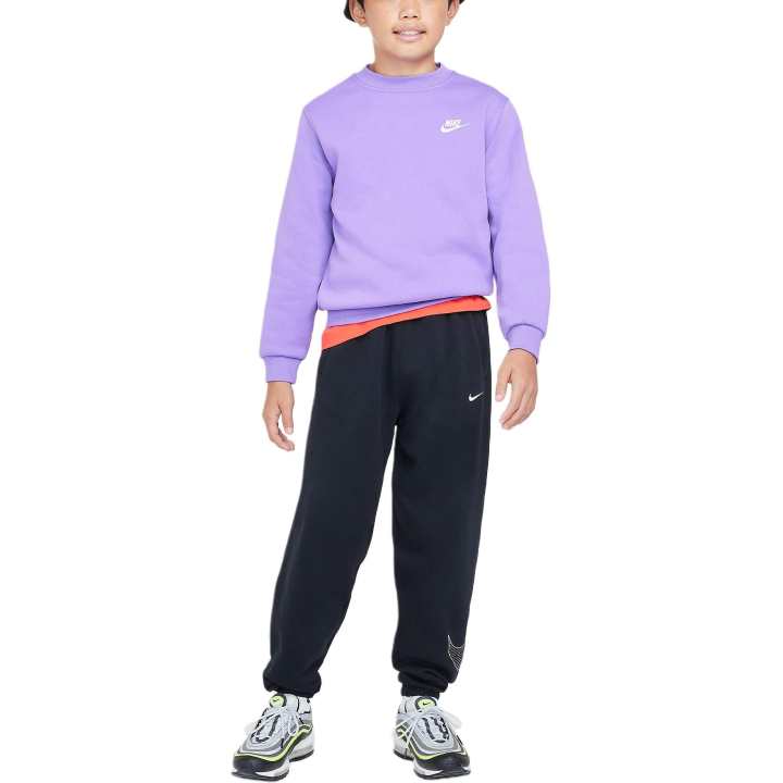 Nike Nike Full Length Pants Black/Metallic Silver Teenagers