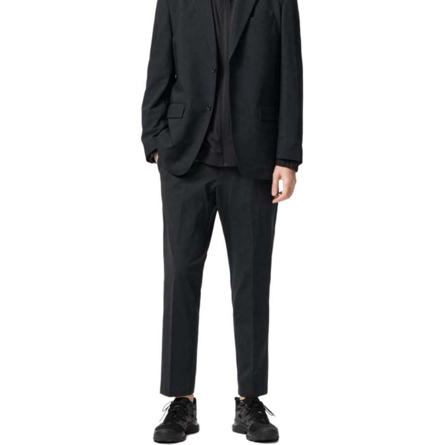 UNIQLO Suit Pants Men's Black Moderate