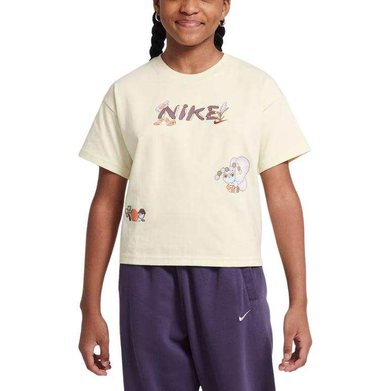 Nike Nike T Shirt Coconut Milk Teenagers