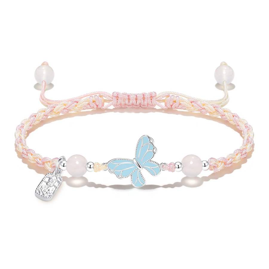 Barbie 925 Sterling Silver Rope Bracelets Unisex