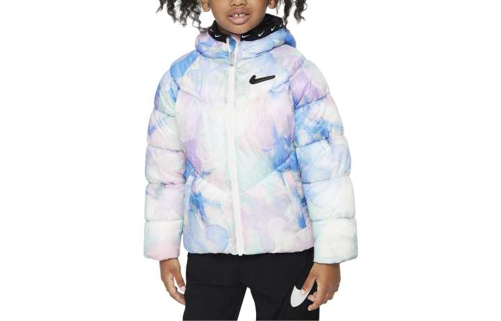Nike Nike Padded Jacket Swoosh Chevron Puffer Multicolor Kids'