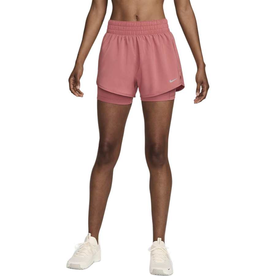 Nike Nike One Women's Dri-FIT High-Waisted 3' 2-in-1 Shorts