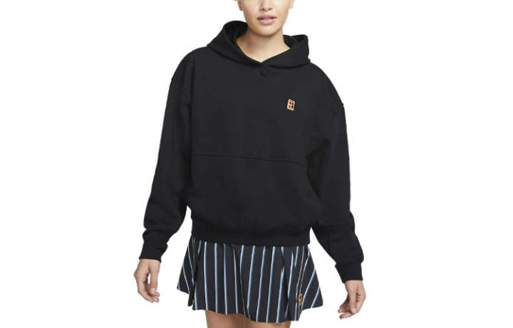 Nike Nike Sweatshirts Women's Black Hooded Moderate Regular