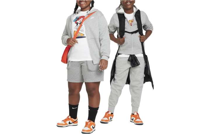 Nike Nike Jacket Sportswear Club Fleece Gray Kids'