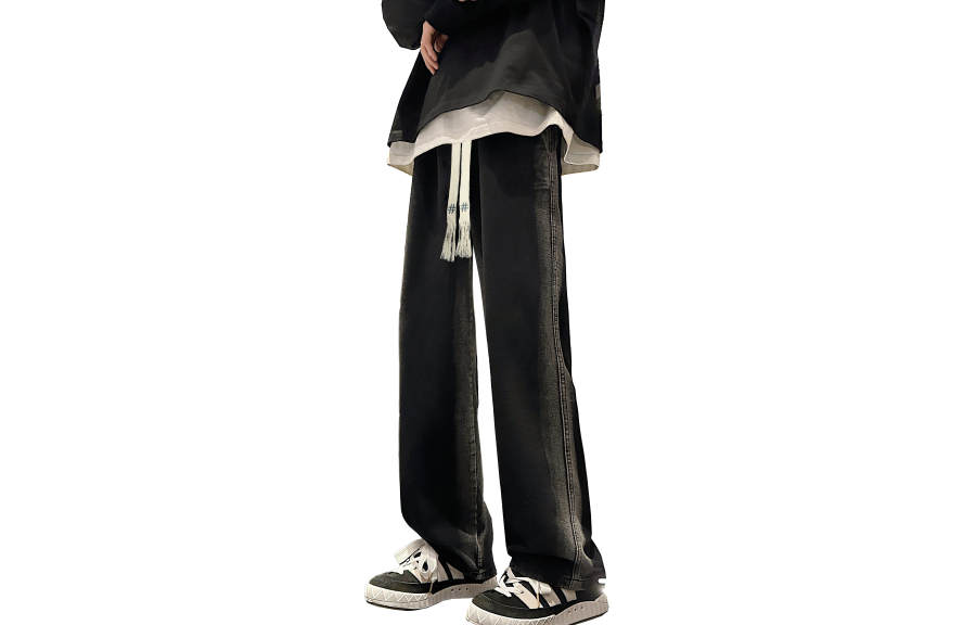 BEENTRILL Jeans Unisex Thin Straight Fit Pants