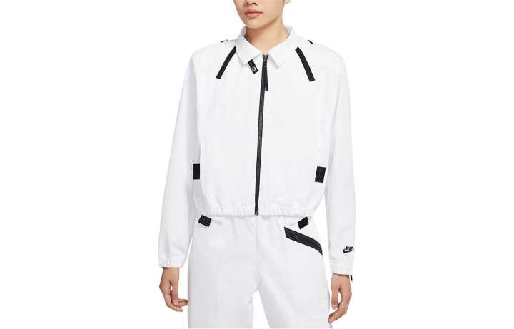 Nike Nike Sportswear Women's Breathable Sport Zip-Up Jacket White