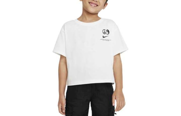 Nike Nike Kids T Shirts Crew Neck Moderate