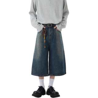 PANDA ADEVIL Denim Shorts Unisex