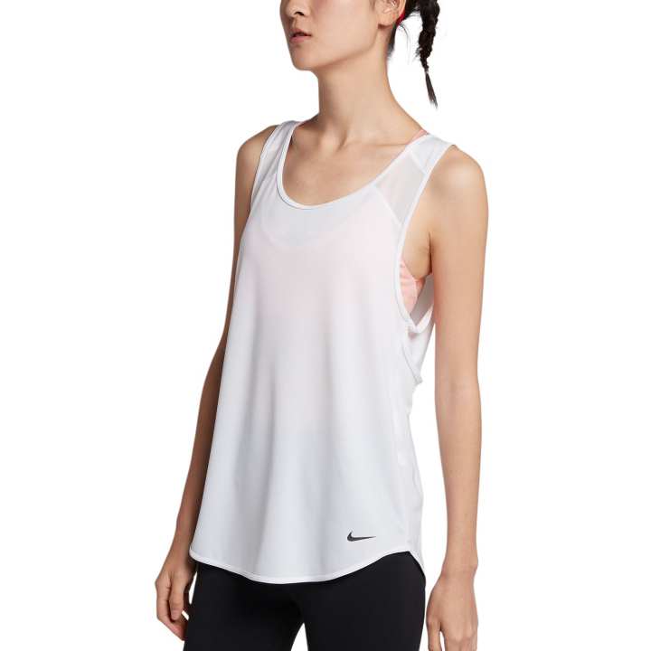Nike Nike Dri Fit Tank Top Women's White/Black