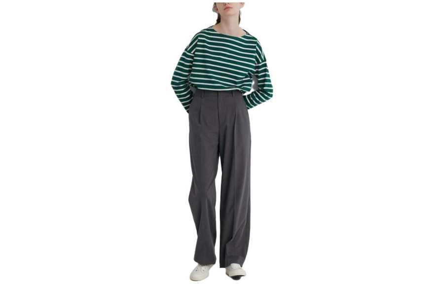 UNIQLO Suit Pants Women's Lead Gray