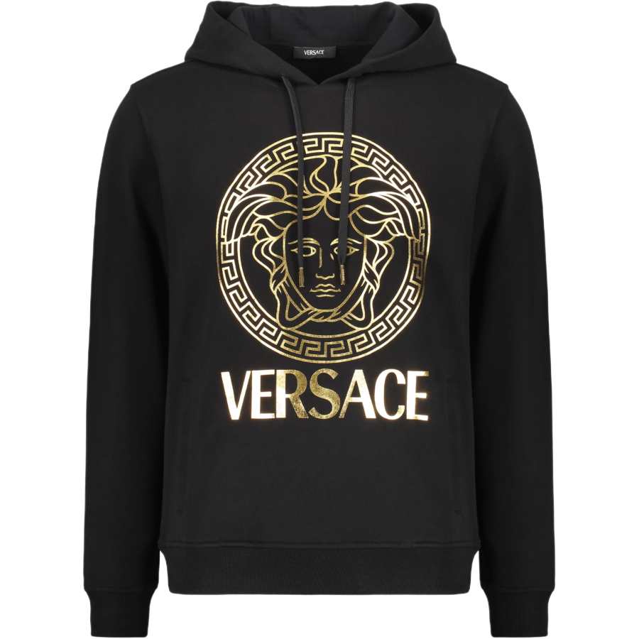 VERSACE Versace Medusa-Head Drawstring Hoodie