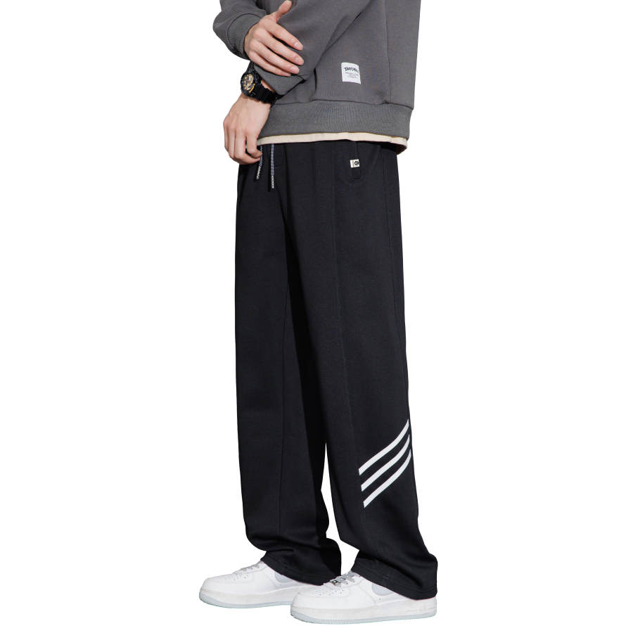 FUERZA Casual Pants Unisex Moderate Straight Fit Pants