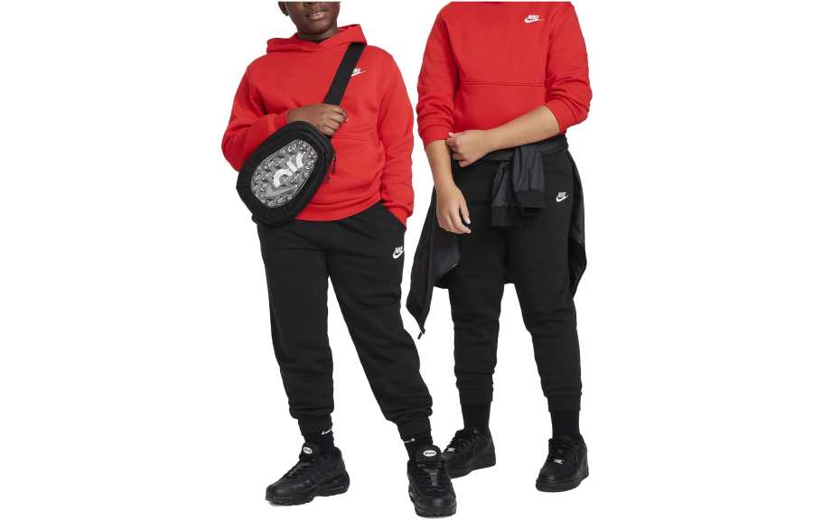 Nike Nike Knitted Sweatpants Sportswear Club Fleece Black Kids'