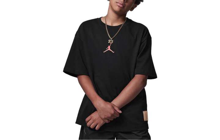 Jordan Jordan Kids T Shirts Crew Neck Moderate