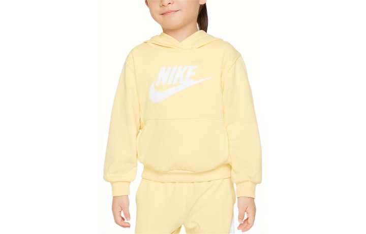Nike Nike Sweatshirt Sportswear Club French Terry Pullover Light Yellow Infant And Toddler