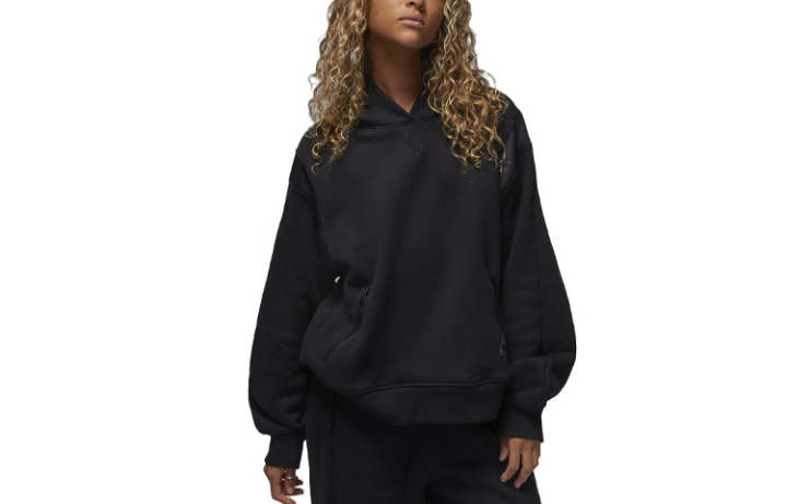 Jordan Jordan Sweatshirts Women's Black Hooded Moderate Regular