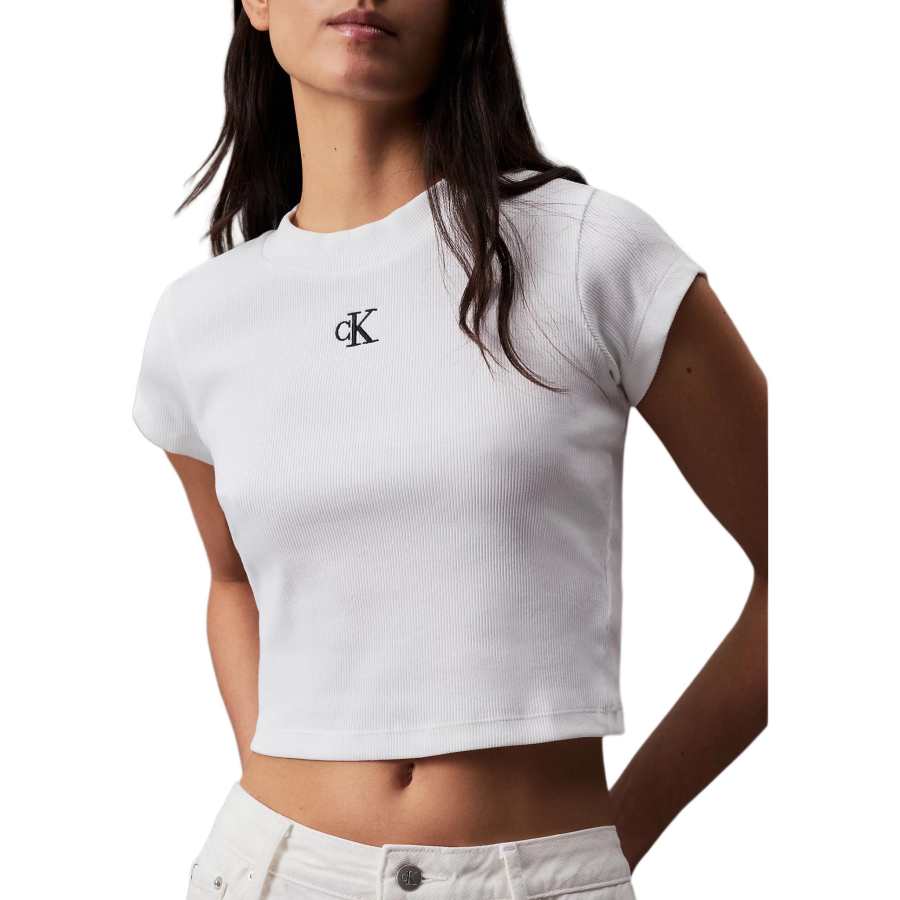 CALVIN KLEIN T Shirt Women's Bright White Europe Version