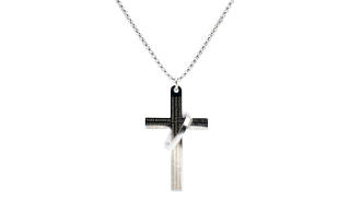 DAP Titanium Steel Necklaces Unisex Silver