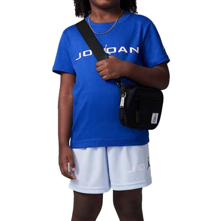 Jordan Jordan Casual Sportswear 2 Piece Set Hydrogen Blue Children Aged 3 7 Years Old