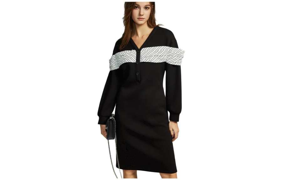 ELLE Long Sleeved Skirt Winter Women's