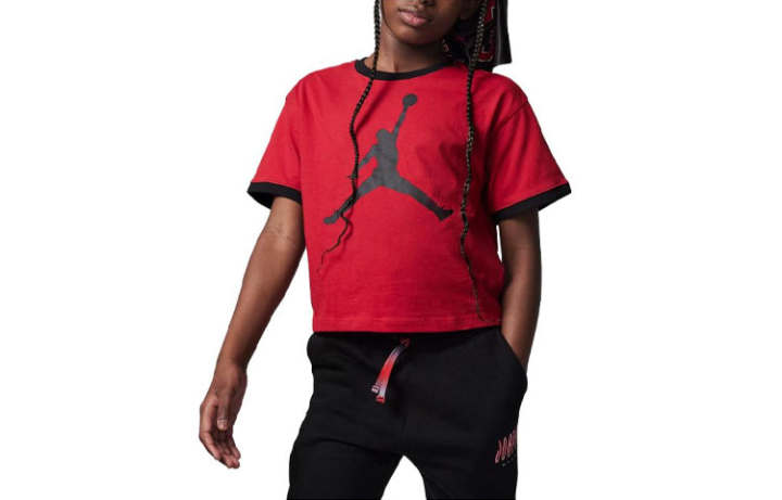 Jordan Jordan Kids T Shirts Crew Neck Moderate