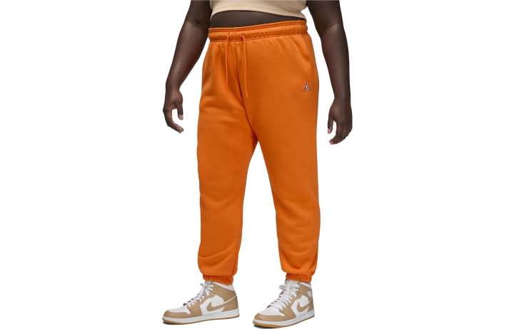 Jordan Jordan Knitted Sweatpants Women's Saffron Moderate Cuffed Pants
