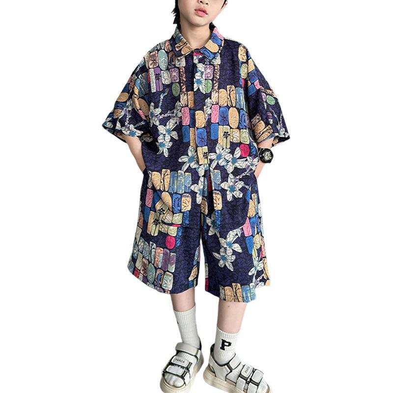 Lanza Casual Sportswear Navy Blue Teenagers