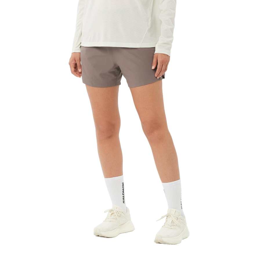 SALOMON SHAKEout CORE 2IN1 Casual Shorts Women's Iron Gray