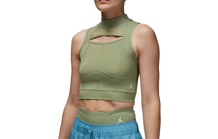 Jordan Jordan Sleeveless Sports Shirts Women's Green Other