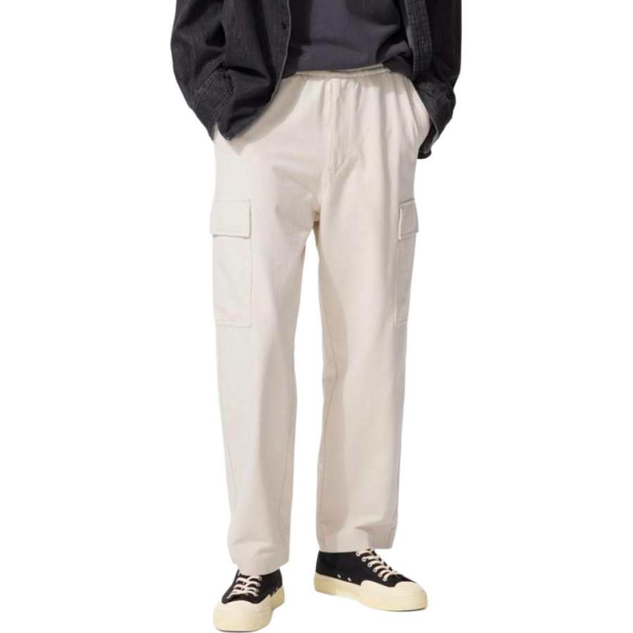UNIQLO Casual Pants Men's Ivory Moderate Cargo Pants