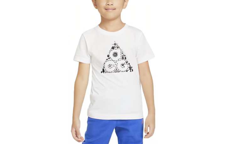 Nike Nike Kids T Shirts Crew Neck Moderate