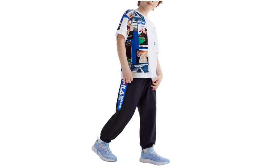 FILA KIDS Full Length Pants Legend Blue Teenagers
