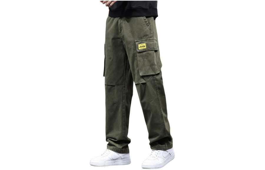 Jeep Casual Pants Men's Moderate Straight Fit Pants