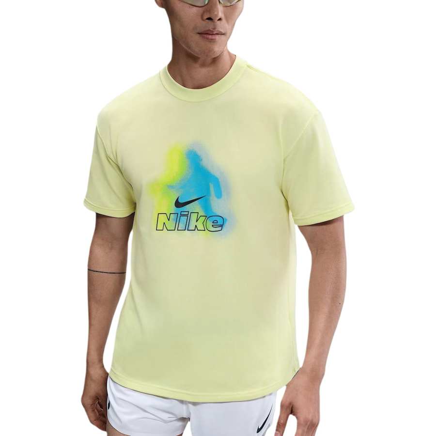 Nike Nike Max90 Running T Shirt Men's Glow In The Dark Green