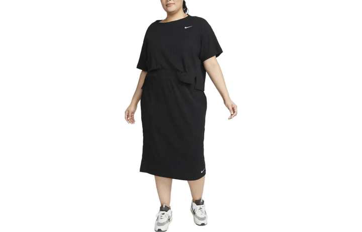 Nike Nike Knit Long Skirts Women's Black Moderate Mid Length Other