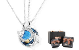 XXOFF 925 Sterling Silver Necklaces Unisex Silver White